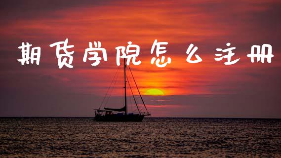 期货学院怎么注册_https://wap.qdlswl.com_证券新闻_第1张