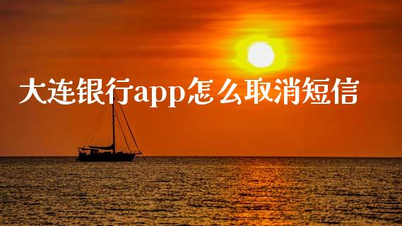 大连银行app怎么取消短信_https://wap.qdlswl.com_理财投资_第1张