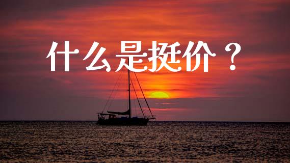 什么是挺价？_https://wap.qdlswl.com_理财投资_第1张