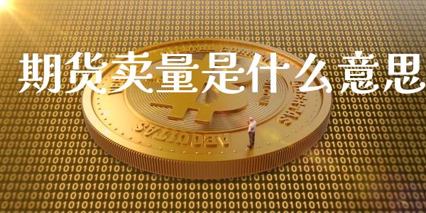 期货卖量是什么意思_https://wap.qdlswl.com_证券新闻_第1张