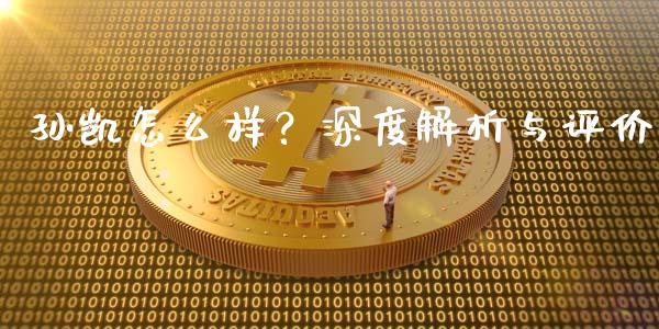 孙凯怎么样？深度解析与评价_https://wap.qdlswl.com_财经资讯_第1张