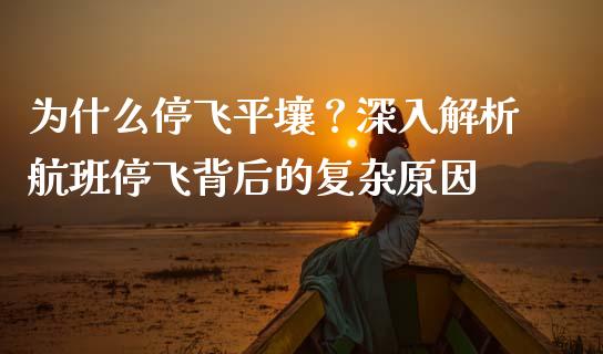 为什么停飞平壤？深入解析航班停飞背后的复杂原因_https://wap.qdlswl.com_证券新闻_第1张