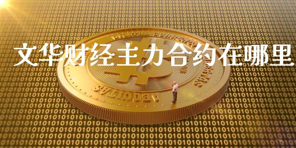 文华财经主力合约在哪里_https://wap.qdlswl.com_证券新闻_第1张