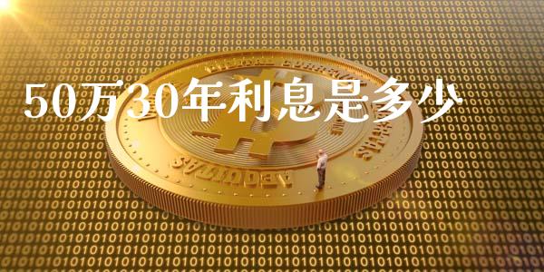 50万30年利息是多少_https://wap.qdlswl.com_理财投资_第1张