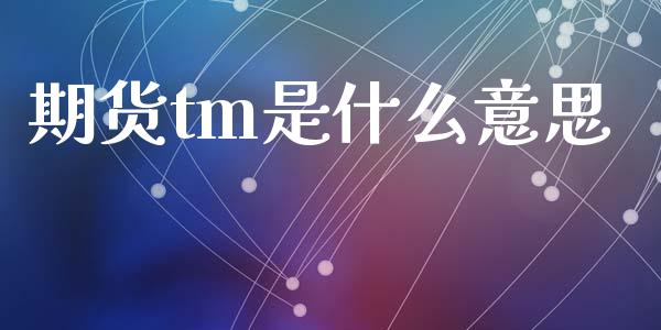 期货tm是什么意思_https://wap.qdlswl.com_财经资讯_第1张