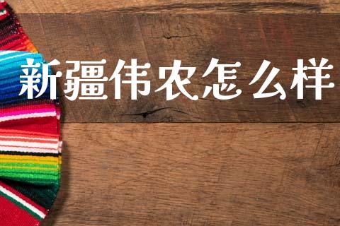 新疆伟农怎么样_https://wap.qdlswl.com_理财投资_第1张