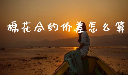 棉花合约价差怎么算_https://wap.qdlswl.com_全球经济_第1张