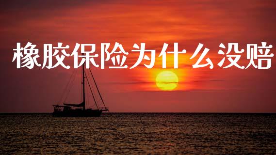 橡胶保险为什么没赔_https://wap.qdlswl.com_全球经济_第1张