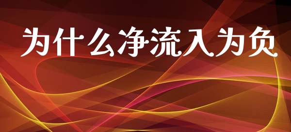 为什么净流入为负_https://wap.qdlswl.com_证券新闻_第1张