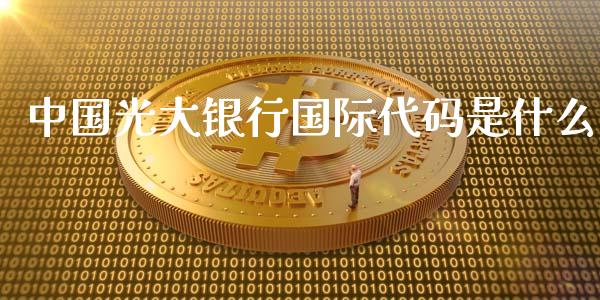 中国光大银行国际代码是什么_https://wap.qdlswl.com_全球经济_第1张