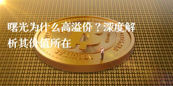 曙光为什么高溢价？深度解析其价值所在_https://wap.qdlswl.com_证券新闻_第1张