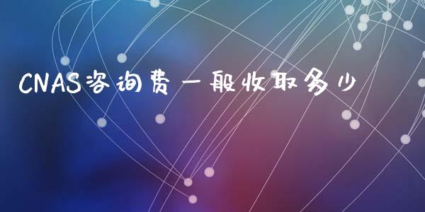 CNAS咨询费一般收取多少_https://wap.qdlswl.com_理财投资_第1张