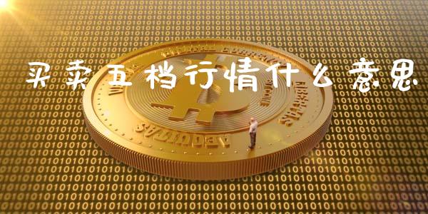 买卖五档行情什么意思_https://wap.qdlswl.com_财经资讯_第1张