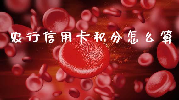 农行信用卡积分怎么算_https://wap.qdlswl.com_理财投资_第1张