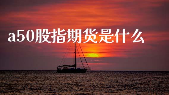 a50股指期货是什么_https://wap.qdlswl.com_财经资讯_第1张