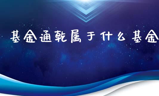 基金通乾属于什么基金_https://wap.qdlswl.com_财经资讯_第1张