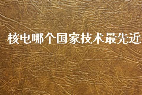 核电哪个国家技术最先近_https://wap.qdlswl.com_理财投资_第1张