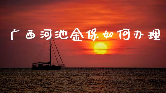 广西河池金保如何办理_https://wap.qdlswl.com_全球经济_第1张