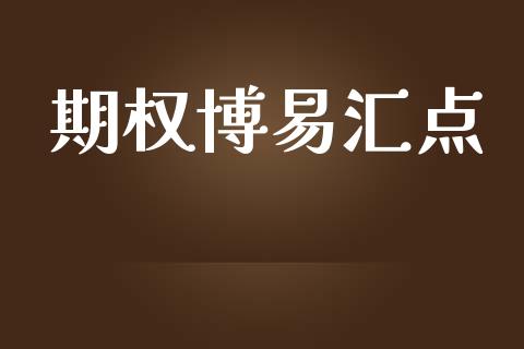 期权博易汇点_https://wap.qdlswl.com_理财投资_第1张