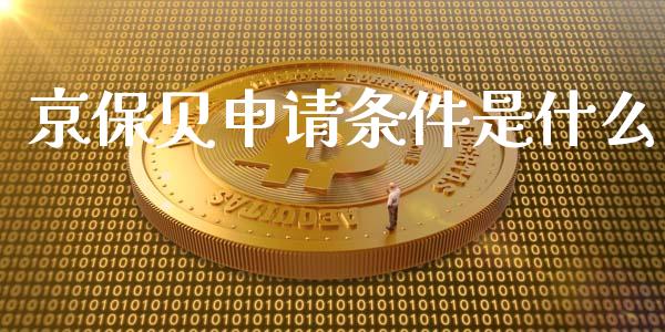 京保贝申请条件是什么_https://wap.qdlswl.com_证券新闻_第1张