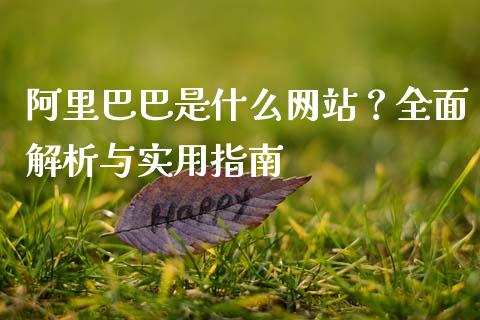 阿里巴巴是什么网站?全面解析与实用指南_财经资讯_第1张_财经资讯_理财投资_证券新闻_全球经济 阿里巴巴是什么网站?全面解析与实用指南_https://wap.qdlswl.com_财经资讯_第1张