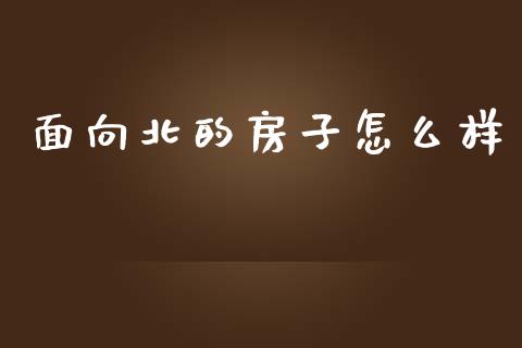 面向北的房子怎么样_https://wap.qdlswl.com_财经资讯_第1张