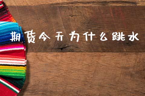 期货今天为什么跳水_https://wap.qdlswl.com_全球经济_第1张