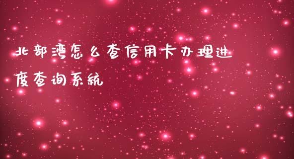 北部湾怎么查信用卡办理进度查询系统_https://wap.qdlswl.com_理财投资_第1张