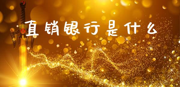 直销银行是什么_https://wap.qdlswl.com_理财投资_第1张