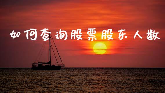 如何查询股票股东人数_https://wap.qdlswl.com_财经资讯_第1张