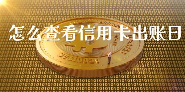 怎么查看信用卡出账日_https://wap.qdlswl.com_全球经济_第1张