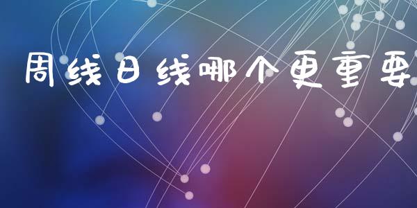 周线日线哪个更重要_https://wap.qdlswl.com_理财投资_第1张
