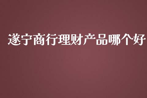 遂宁商行理财产品哪个好_https://wap.qdlswl.com_财经资讯_第1张