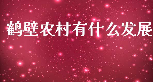 鹤壁农村有什么发展_https://wap.qdlswl.com_理财投资_第1张