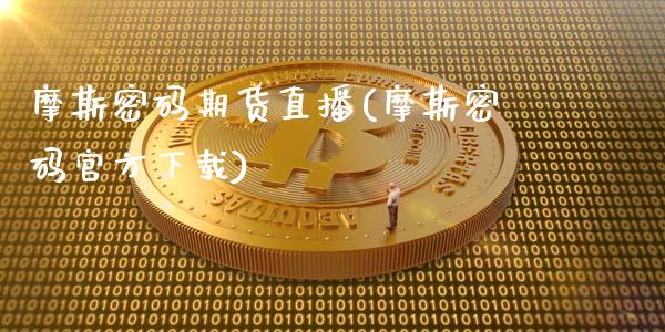 摩斯密码期货直播(摩斯密码官方下载)_https://wap.qdlswl.com_财经资讯_第1张